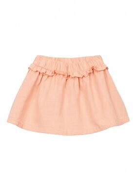 NEW PLAY UP girls woven skort in salmon